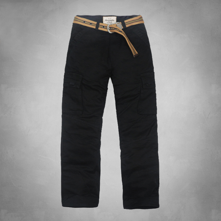 Abercrombie Fitch Hombres Chinos Pantalones Con Cinturón AF7435